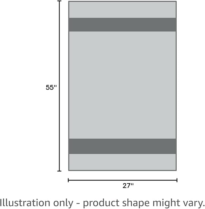 CASA COPENHAGEN Ember, 500 GSM, 27x55 Inches Large Bath Towels, Set of 4 Towels, Super Soft and Absorbent, Egyptian Cotton Towels for Bathroom & Shower - Light Grey +White +Black +Dark Grey