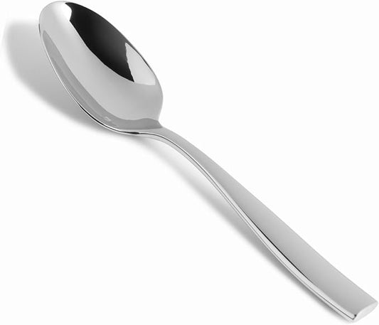 Fortessa Lucca 18/10 Stainless Steel Flatware Espresso Spoon, Set of 12