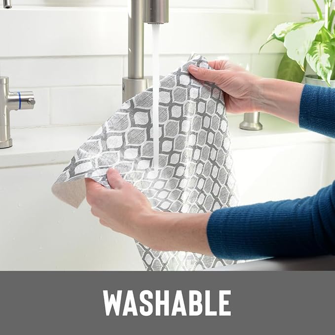 Con-Tact Brand Grip Prints Non-Adhesive Non-Slip Counter Top, Drawer/Shelf Liner, 12" x 20' (Savoy Stone)