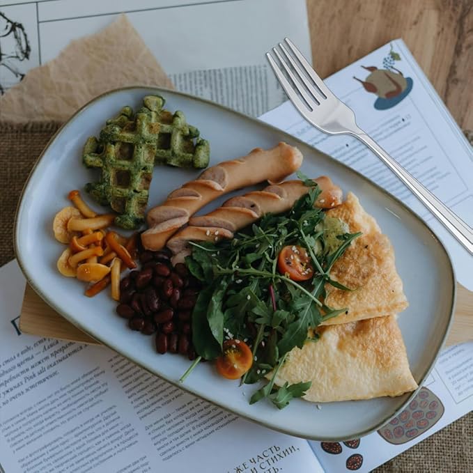 Dinner Forks Set-12 Piece 18/10 Stainless Steel Dinner Forks, 7.5 Inches Table Forks,Salad Forks Silverware,Metal Forks for Home Kitchen Restaurant Hotel,Mirror Finish & Dishwasher Safe