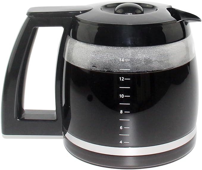 14-Cup Replacement Carafe Compatible with Cuisinart Coffee Maker Models DCC-3200, DCC-3200P1, DCC-2200, DCC-2600, DCC-2800 and CBC-7000PCFR Model# DCC-2200RC