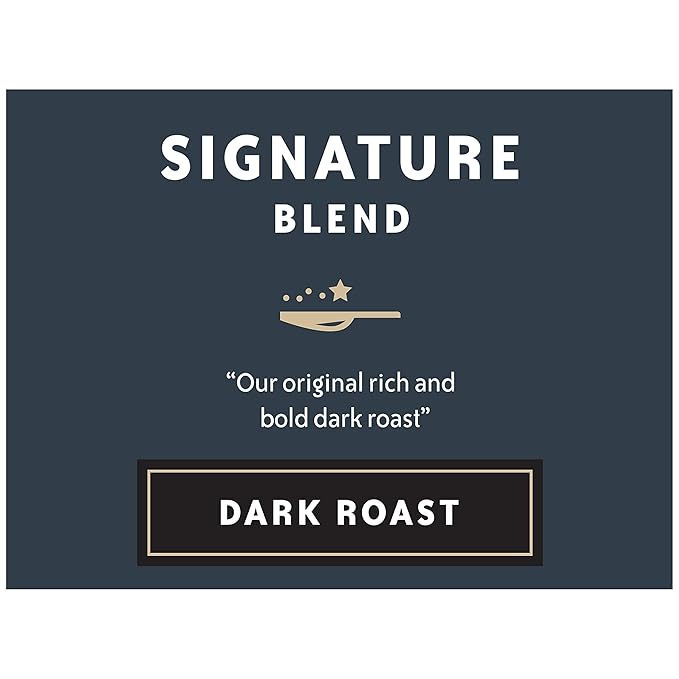 Community Coffee Signature Blend 60 Count Coffee Pods, Dark Roast, Compatible with Keurig 2.0 K-Cup Brewers, Box of 60 Pods