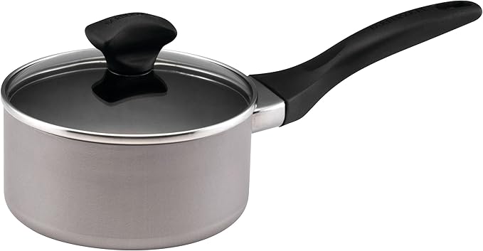 Farberware 21805 Dishwasher Safe Nonstick Cookware Pots and Pans Set, 15 Piece, Champagne