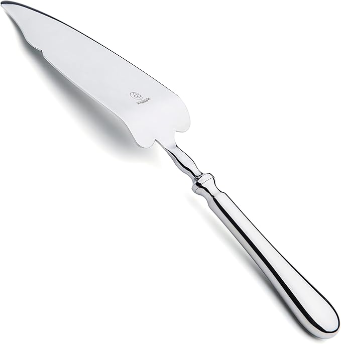 2 Piece Wedding Cake Knife and Server Set,18/10 Stainless Steel Cake cutting Set Pie Server Cake Cutter Knife for Birthday,Anniversary,Holiday,Baby Shower,Party