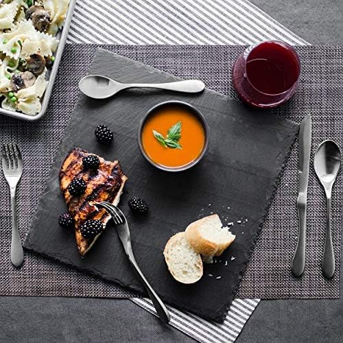 KNORK Original Matte Flatware 61 Piece Set, Service for 8