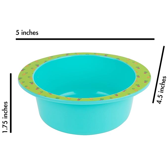 The First Years CoComelon Dinnerware Set - Toddler Plates and Toddler Utensils- 4 Count