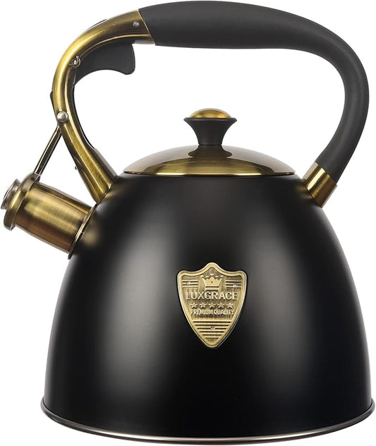 Tea Kettle -2.9 Quart Tea Kettles Stovetop Whistling Teapot Stainless Steel Tea Pots for Stove Top Whistle Tea Pot
