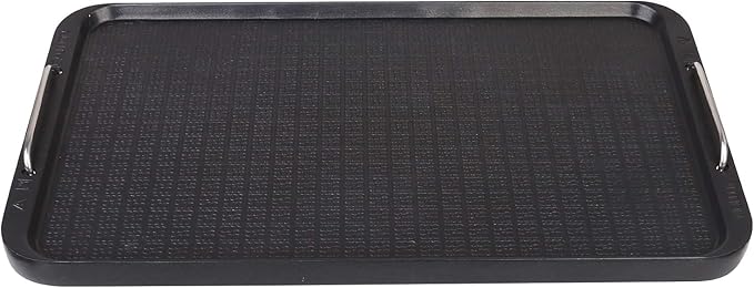 Flat Top Griddle for Stovetop, Non-Stick Griddle Grill Pan, Stove Top Grill,14.96" x 8.66", Works with Power XL,Chefman, Carl Schmidt Sohn, Cusimax, Techwood Smokeless Grill,Aluminum,Dishwasher Safe