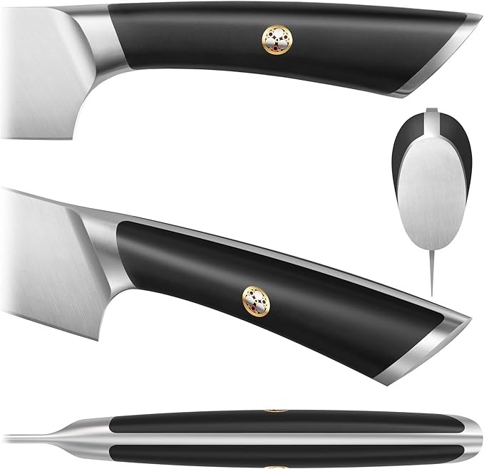 Cangshan ELBERT Series German Steel Forged Knife Block Sets (10-Piece, Black)