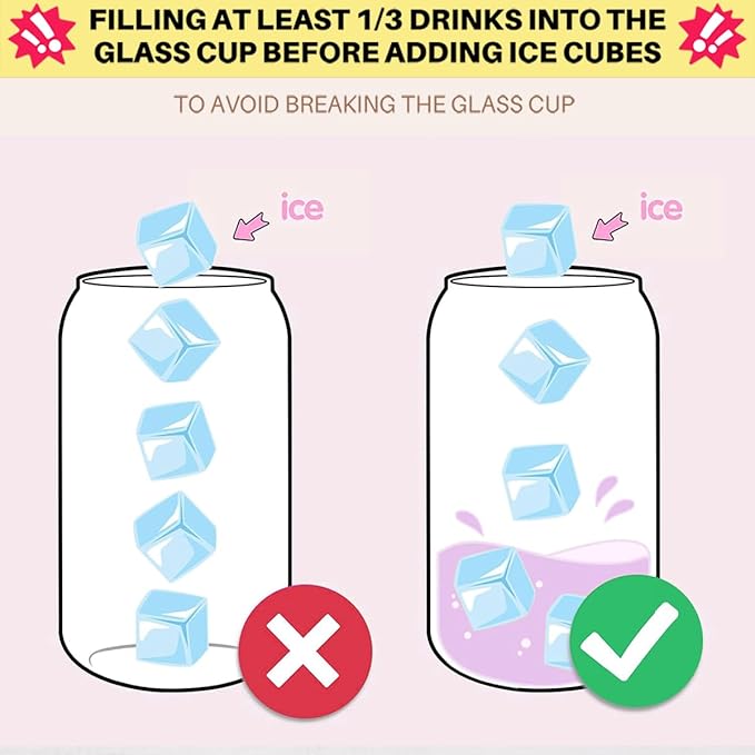 Golf Gifts, Iced Coffee Cup, Golf Accessories for Women, 16 oz Coffee Glass Cups with Lids Straws, Birthday Christmas Gifts for Women Girls Mom Friends Golfers Coaches Players, Party Favors