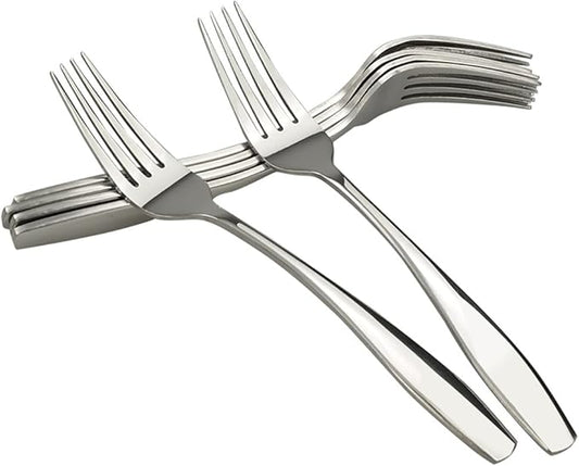 Ggbin 12-Piece Stainless Steel Dinner Forks, 7.87-Inch