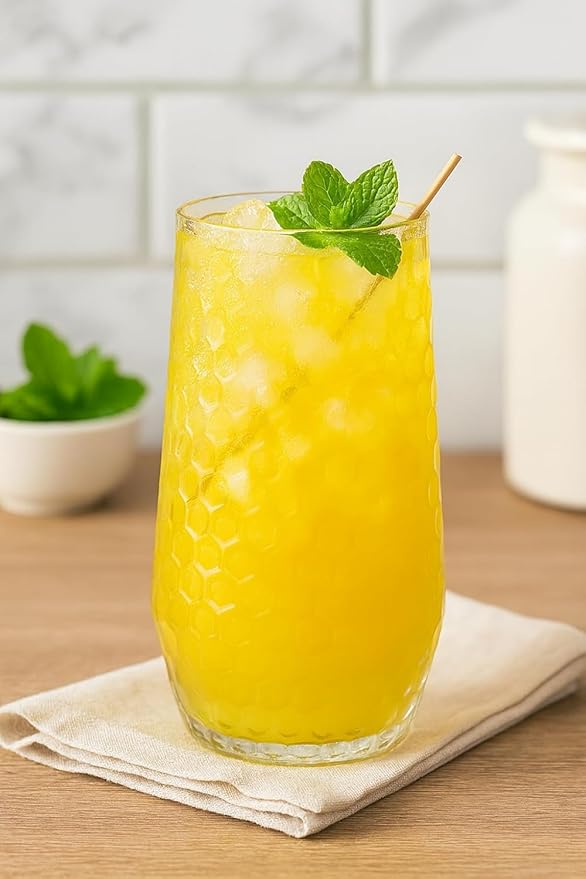 48 Pack Ribbed Origami Ripple Plastic Glasses 24 9oz Stemless Champagne Flutes & 24 12oz Cups BPA-Free, Disposable, Shatterproof Drinkware for Weddings, Bars, Events (Hammered Diamond Clear)