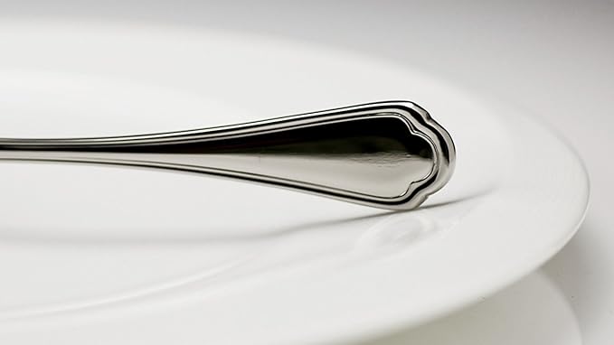 Fortessa Medici 18/10 Stainless Steel Flatware Appetizer/Cake Fork, Set of 12