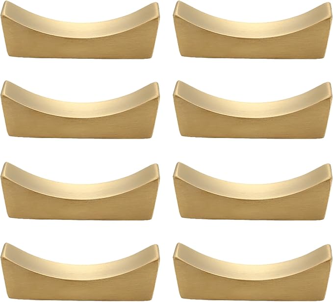 8 Pieces 304 Stainless Steel Chopstick Holders Chopstick Rest (Gold)