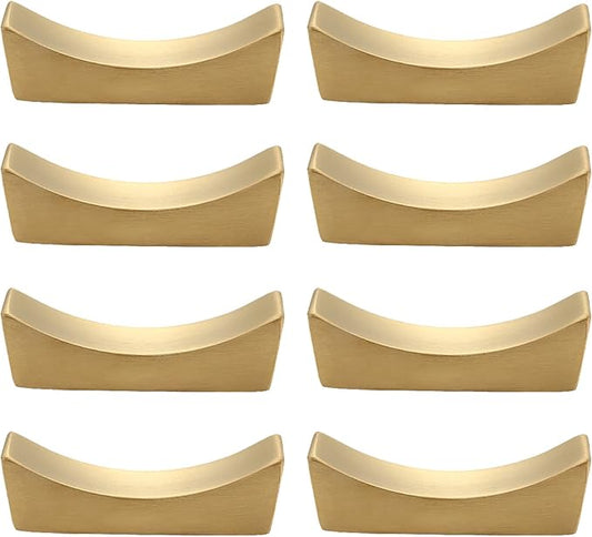 8 Pieces 304 Stainless Steel Chopstick Holders Chopstick Rest (Gold)