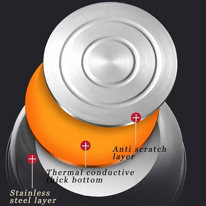 Steamer for Cooking,28cm Steamer Pot with Glass Lid,11 inch Steam Pots with Lid 2-tier for Cooking Veggies Fish Seafood Noodles, Pasta, Food