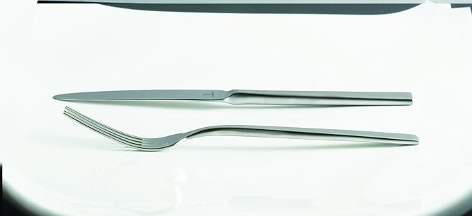 Fortessa Spada 18/10 Stainless Steel Flatware, 5 Piece Place Setting, Service for 1