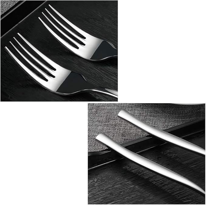 Idotry 12-Piece Stainless Steel Dinner Forks