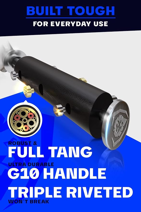 Dalstrong Meat Fork - 7 inch - The Impaler - Dual-Prong Carving & BBQ Fork - High Carbon Stainless Steel - G10 Garolite Handle - Professional Barbecue Carving Fork - Kitchen Utensils