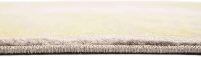 Unique Loom Traditional Classic Intricate Design Distressed Vintage Detail, Area Rug, 10' 0" x 13' 0", Light Green/Gray