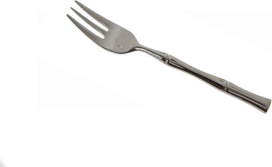 Fortessa Royal Pacific 18/10 Stainless Steel Flatware Appetizer/Cake Fork, Set of 12, Silver