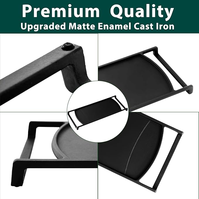 316499902 Griddle Stove Replacement Parts for Frigidaire Gas Stove Parts Frigidaire Stovetop Plate Cooktop LFGF3052TFA Cast Iron Range Center Burner Griddle Pan 1 Pack