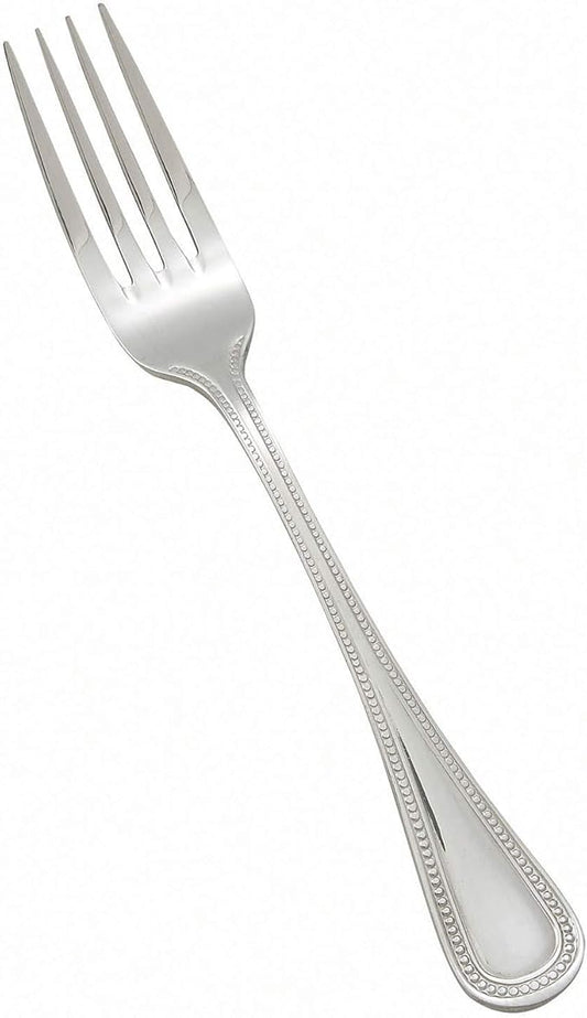 Winco Pearl Stainless-Steel Table Fork, Extra Heavyweight, 8.75" (12 Pack)