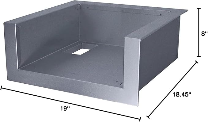 Le Griddle | Insulating Liner for the 16" Griddle | 304 Stainless Steel Construction | Fits: Gee40 & Gfe40