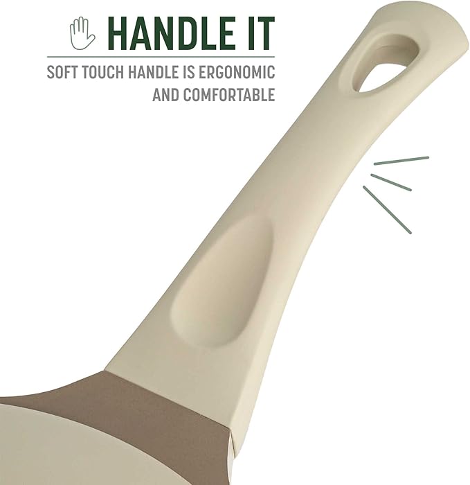 Goodful All-in-One Pan, Multilayer Nonstick, High-Performance Cast Construction, Multipurpose Design Replaces Multiple Pots and Pans, Dishwasher Safe Cookware, 11-Inch, 4.4-Quart Capacity, Linen