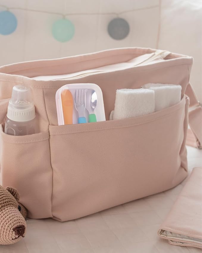 6PCS Toddler Utensils, 316 Stainless Steel Baby Safe Forks + Spoons with Silicone Handle, BPA Free Dishwasher Safe Kids Silverware Cutlery with Box, Bright Orange/Blue/Green