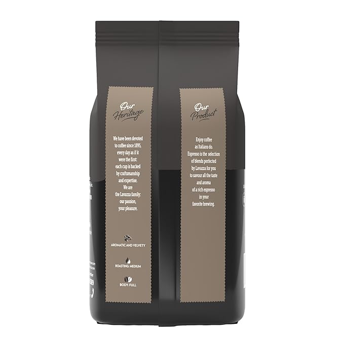 Lavazza Espresso Whole Bean Coffee, Medium Roast, 100% Arabica, 2.2 lb Bag (Pack of 1)