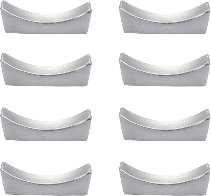8 Pieces 304 Stainless Steel Chopstick Holders Chopstick Rest (Silver)