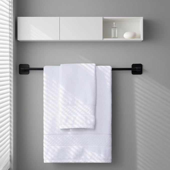 COZYART White Bath Towels Set 6 Piece, Luxury 100% Turkish Cotton 650GSM Hotel Quality, Soft, Absorbent,Towel Sets for Bathroom | 2 Bath Towels 2 Hand Towels 2 Washcloths