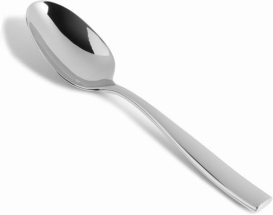 Fortessa Lucca 18/10 Stainless Steel Flatware Tea/Coffee Spoon, Set of 12