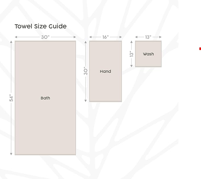 Farm to Home 100% Organic Christmas Bath Towel Set of 6 – GOTS & Oeko-TEX Certified Organic Cotton, Soft, Ultra Absorbent, Quick Dry - Includes 2 Bath Towels, 2 Hand Towels, 2 Washcloths - Sand