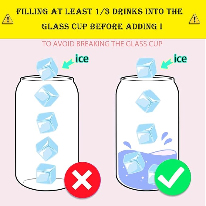 Cute Cartoon Lover Gifts Initial A-Z Personalized Iced Coffee Cup Cartoon Merch 16oz Glass Cup with Lid and Straws Birthday Christmas Gifts for Women Teen Girls Fans (Letter O)