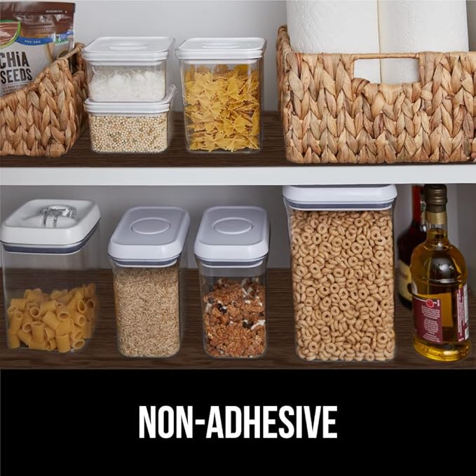 GORILLA GRIP DripGuard Shelf Liner, Non Adhesive Drawer and Kitchen Cabinet Protector, Slip Resistant BPA Free Smooth Surface Plastic Liners for Cabinets, Bathrooms, Closets, 17.5x120 Inch, Wood