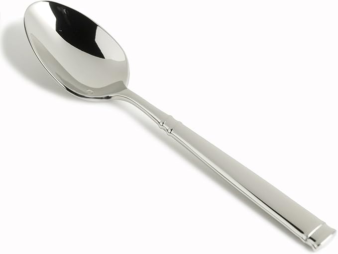 Fortessa Bistro 18/10 Stainless Steel Flatware Table Spoon, Set of 12