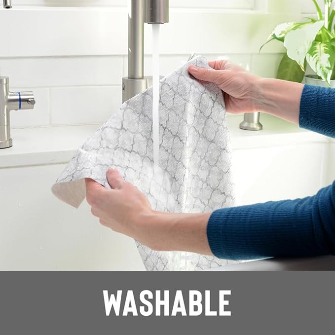 Con-Tact Brand Grip Prints Non-Adhesive Non-Slip Counter Top, Drawer/Shelf Liner, 12" x 20' (Moroccan Marble)