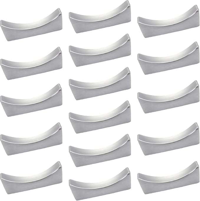 16 Pieces 304 Stainless Steel Chopstick Holders Chopstick Rest (16, Silver)
