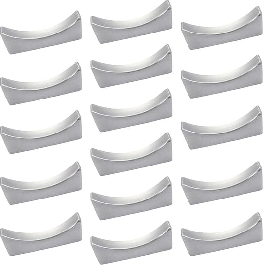 16 Pieces 304 Stainless Steel Chopstick Holders Chopstick Rest (16, Silver)