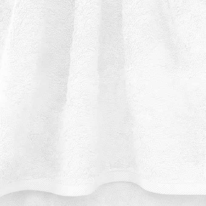 6-Piece 600 GSM Turkish Cotton Towel Set – Luxury Soft & Absorbent Bath Towels, Hand Towels & Washcloths – Premium Bathroom Essentials for Home, Guest Bath & Apartments