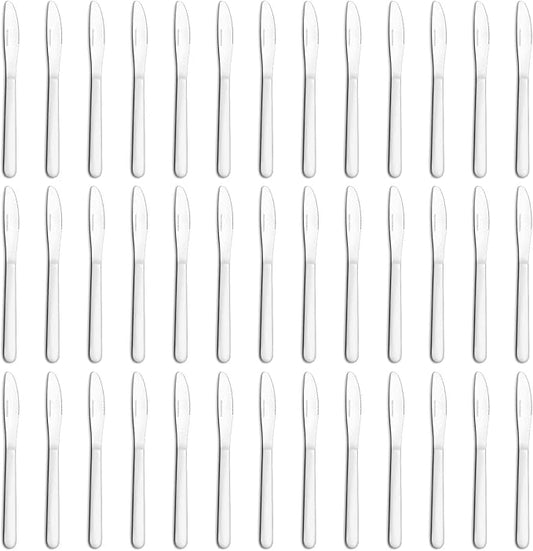 36 Pieces Dinner Knives Set, 8.1 Inches Table Knives Set, Durable Butter Knife, Food Grade Stainless Steel Dinner Knife, Cost-effective Silverware - Mirror Polished, Dishwasher Safe