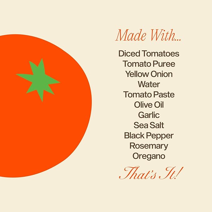 Sauz | Wild Rosemary Marinara Sauce, 25 Oz Jar (4-Pack), Gluten-Free, Non-GMO, Bold Flavor, Multi-Use Made with Clean Ingredients – Small Batch Tomato Sauce