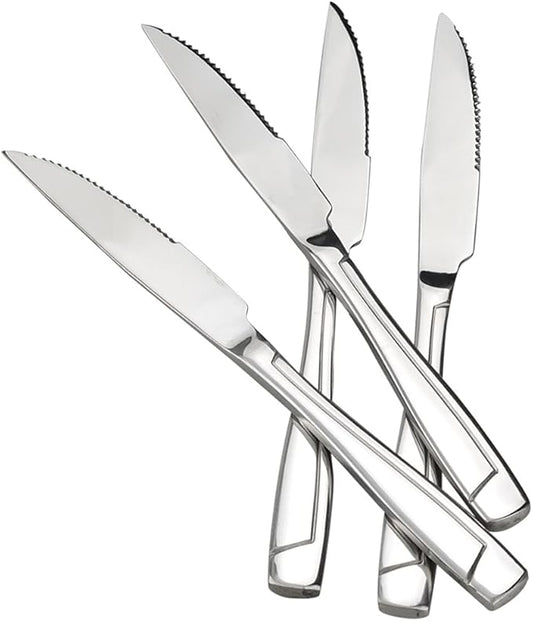 Cand 9.18-Inch Stainless Steel Steak Knife Set, 12 Pieces