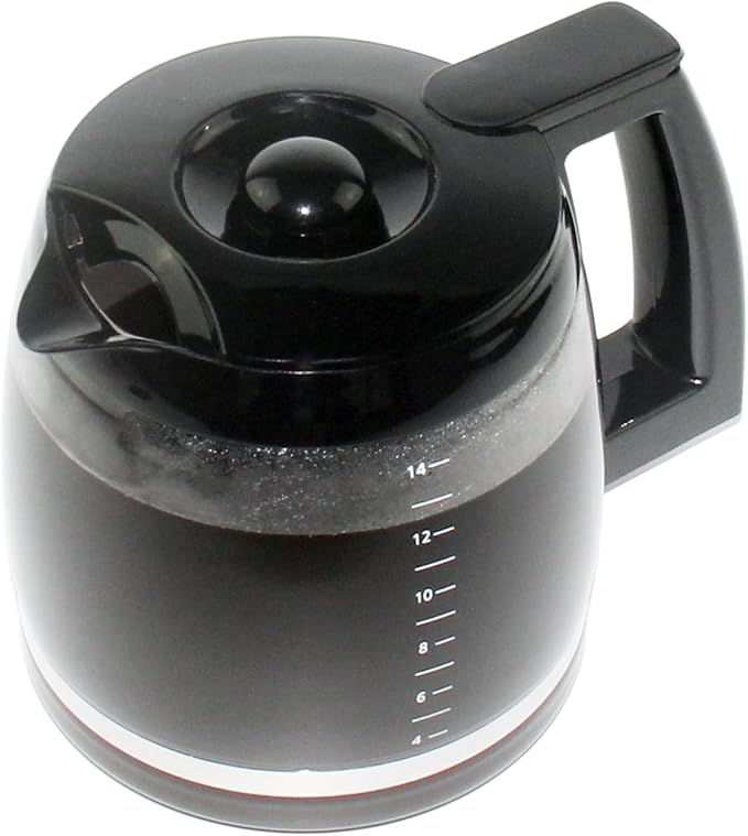 14-Cup Replacement Carafe Compatible with Cuisinart Coffee Maker Models DCC-3200, DCC-3200P1, DCC-2200, DCC-2600, DCC-2800 and CBC-7000PCFR Model# DCC-2200RC