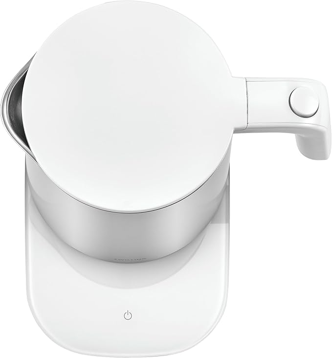 ZWILLING Enfinigy Cool Touch 1-Liter Electric Kettle, Cordless Tea Kettle & Hot Water - Silver