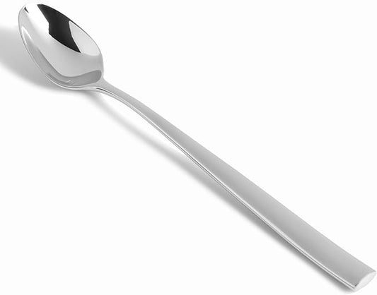 Fortessa Lucca 18/10 Stainless Steel Flatware Iced Tea Spoon, Set of 12