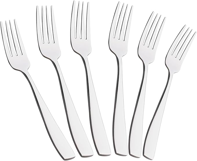12-piece Stainless Steel Dinner Forks, Table Forks, 8.07 Inch