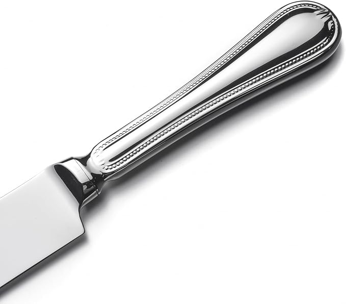 2 Piece Wedding Cake Server Set,18/10 Stainless Steel Dessert Set Pie Server Cake Cutter Knife for Birthday,Anniversary,Holiday,Baby Shower,Party